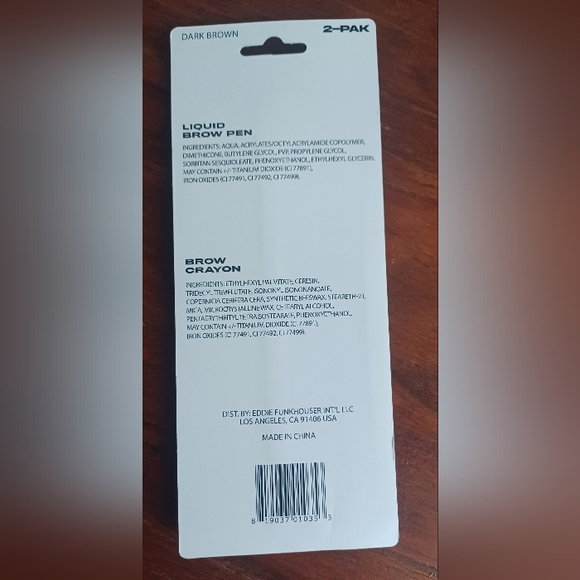 Eddie Funkhouser Eyebrow Duos Liquid Brow Pen And Brow Crayon - Picture 3 of 5